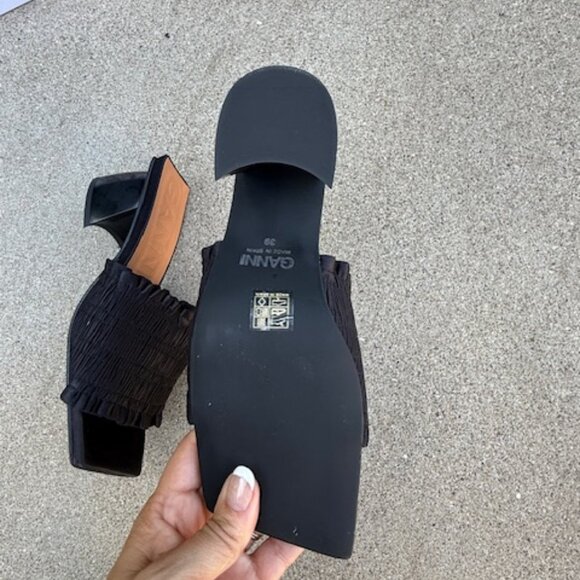 Ganni smock mules new in box 39 - Picture 3 of 10